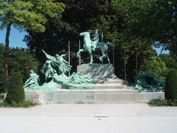 Koning Albert I, monument der gesneuvelden